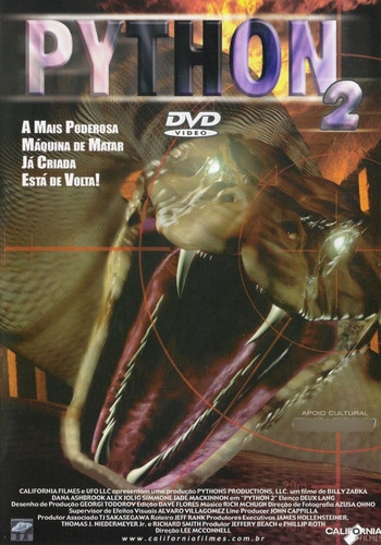 Dvd Python 2 A Mais Poderosa Maquina De Matar