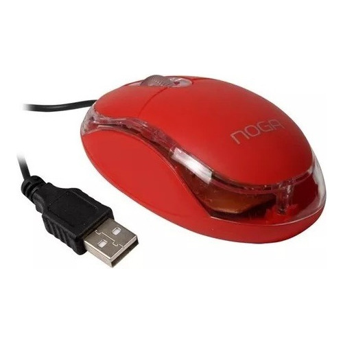 Mouse Pc Cable Usb Laptop Notebook Noga Ng-611 Colores