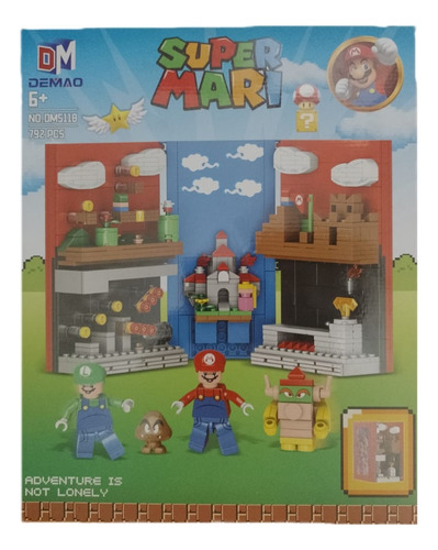 Mini Bloques De Construcción Mario Bros Sets De Simulación