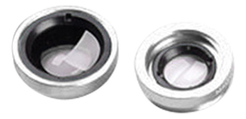 3 En 1 Lente De Ojo De Pez 0.67x Lente Gran Angular Plata