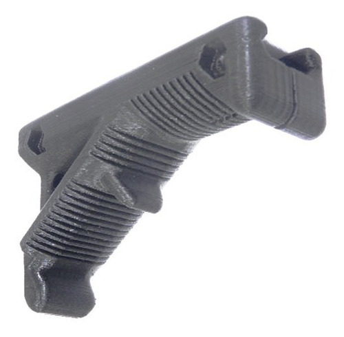 Imagem 1 de 9 de Front Grip Foregrip Angular Medio 20mm Airsoft - 3dga