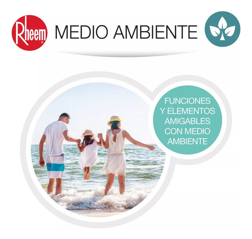 Termo Eléctrico Rheem Digital Tm-120r Blanco 120l 220v-240v