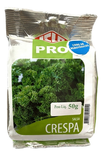 Salsa Crespa - 50gr De Sementes/ Fácil Cultivo