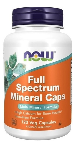 Full Spectrum Mineral Caps, 120caps, Salud Osea, Now,