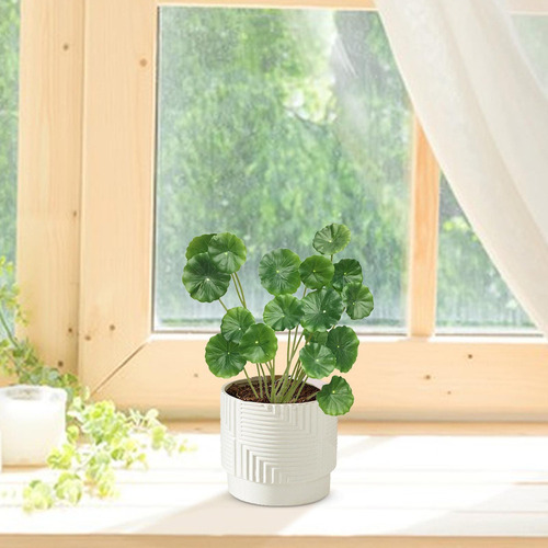 Decoración De Plantas Simuladas Plantas De Hojas Artificiale