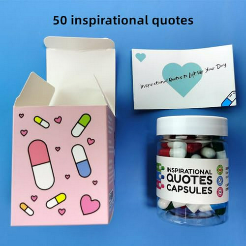 Cápsulas De Frases Inspiradoras Para Mujeres, Regalo De Cuid