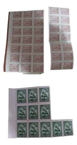 Argentina Foliador Filatélico C/restos De Planchas Todo Mint