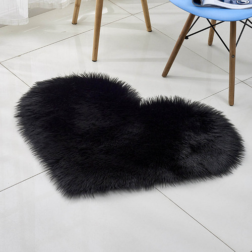 (w) Baby Photography Props Love Heart Shape Blanket Fluffy B