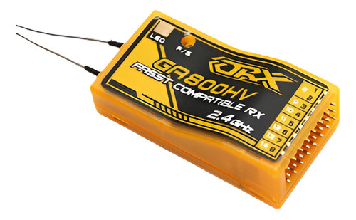 Ga800hv De Rc Orangerx Futaba Fasst Compatible 8ch 2,4 Ghz R