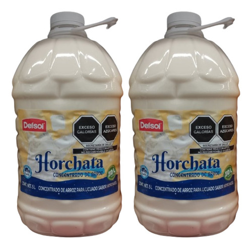 Concentrado Delsol Sabor Horchata 5 L - 2 Galones