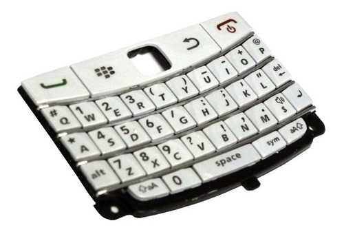 Teclado Blackberry Bold 2 9700 Blanco Y Negro Telefono Bb