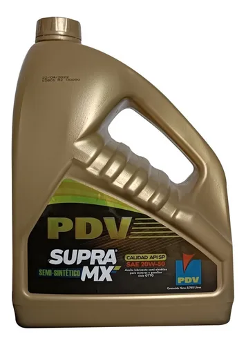 comprar Aceite Pdv Supra Mx Api 20w50 Semisintetico 1 Galon