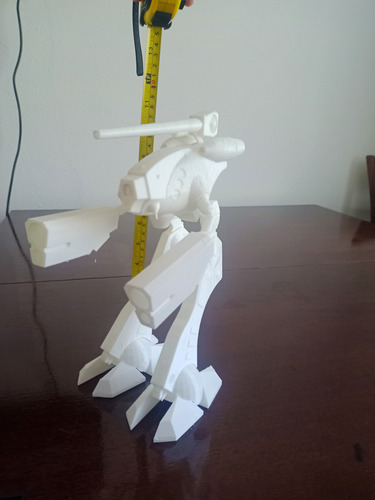 Robotech Zentraedi Kairon 25 Cms Alto Nave Impresa En 3d