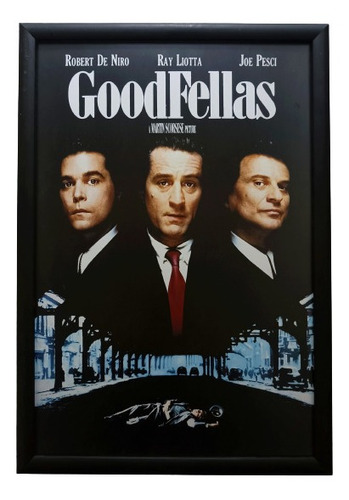 Goodfellas Poster Enmarcado 50 X 35 Cms