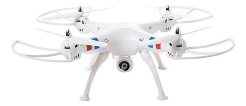 Drone Syma X8W com câmera HD white 1 bateria