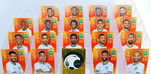 Figurita # Ksa Mundial Qatar 2022 Equipo Arabia Jugadores