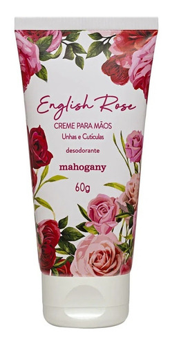 English Rose Creme Para Mãos Desodorante Corporal 60 G