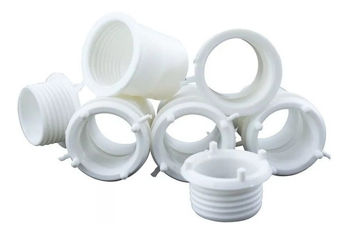 Conector Plastico Blanco 3/4 Electricidad X 20