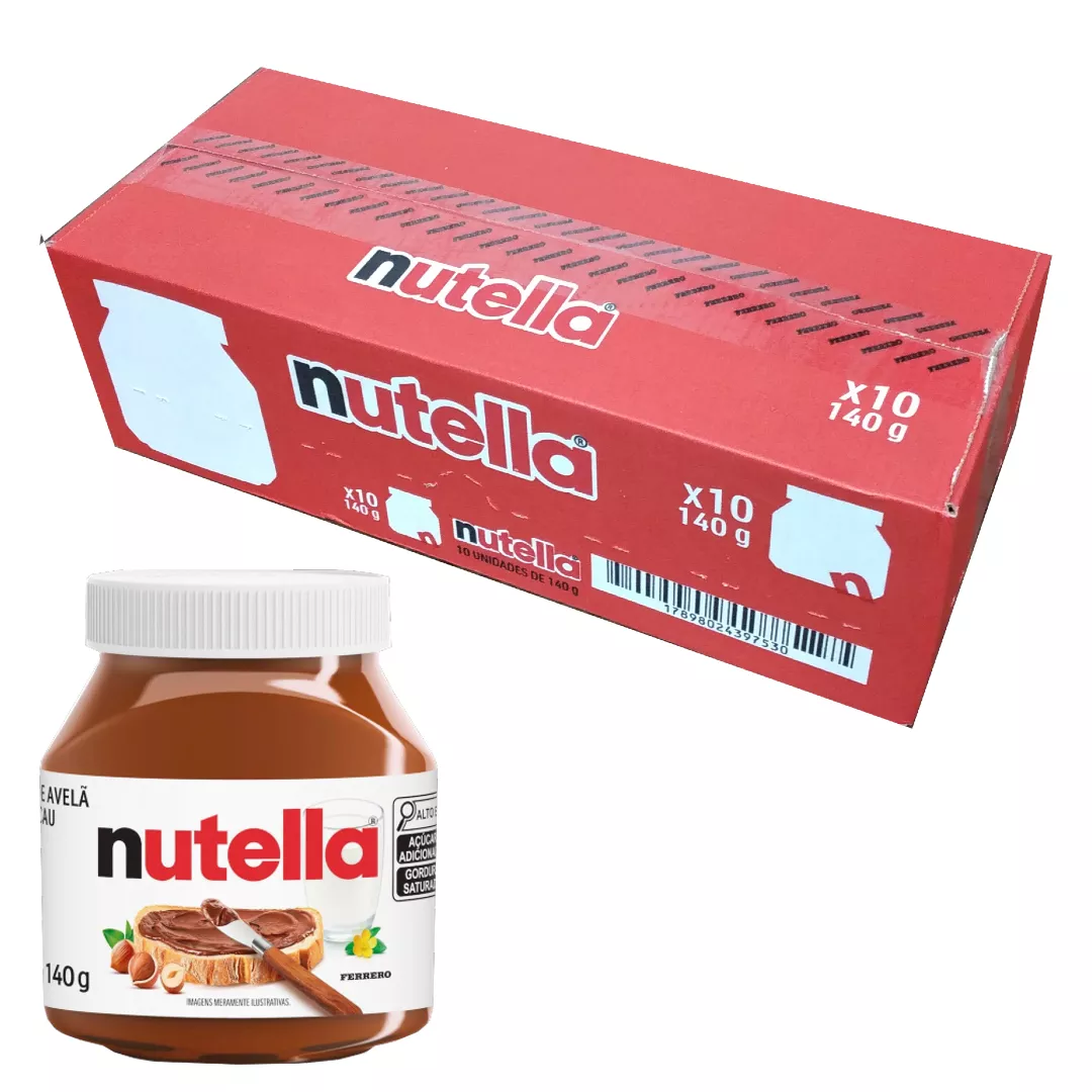 Terceira imagem para pesquisa de pote gigante nutella 10 kg