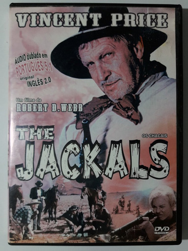 Dvd The Jackals Os Chacais Vincent Price Robert D. Webb Orig