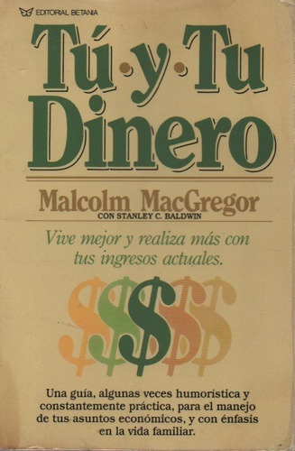 Tú Y Tu Dinero Malcolm Mcgregor U06414