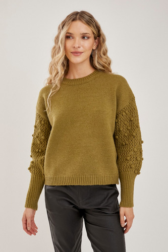 Sweater Con Pompones Rimmel