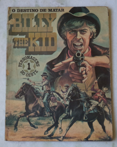 Hq Personagens Do Oeste Nº 1 - Billy The Kid - S