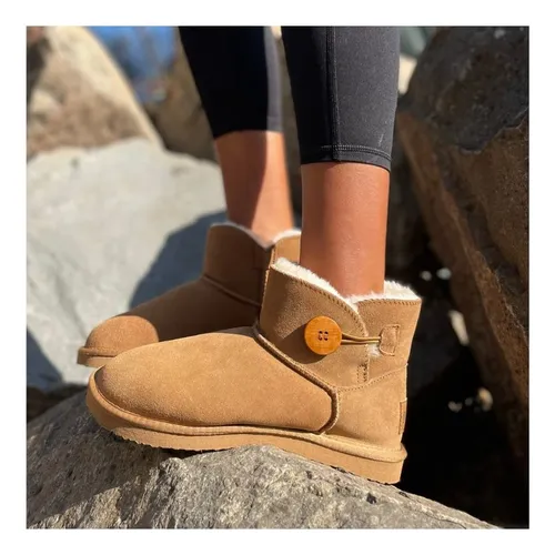 Bota De Cuero Natural Y Chiporro Modelo Casta a Ral Life