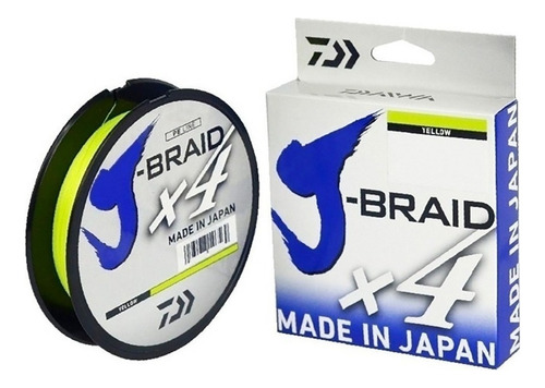 Multifilamento Daiwa J-braid X4 270 Mt 10lb 4 Hebras Japon