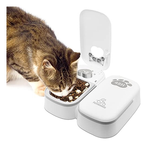 Comedero Automático Para Gatos Con Comida Húmeda, Temporiz