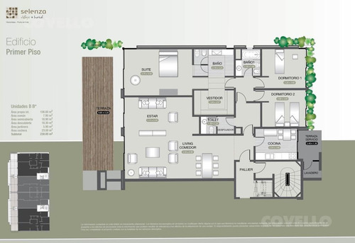 Imagen 20 de 30 de Venta Departamento De 3 Dormitorios -selenza- Manantiales