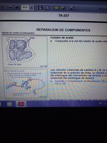 Manual Para Transmisión Automática X-trail 03-06 Español (Usado)