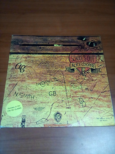 Lp Vinilo Alice Cooper School´s Out 1972