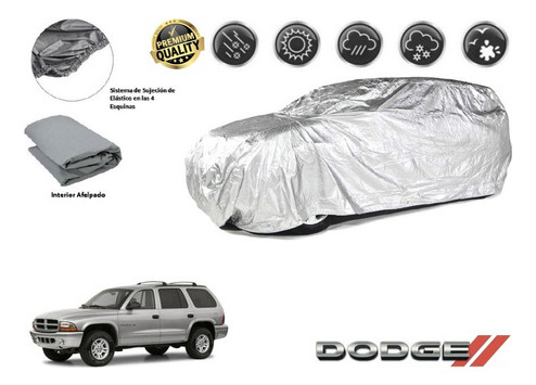 Funda Cubreauto Afelpada Premium Dodge Durango 3.9l 1998