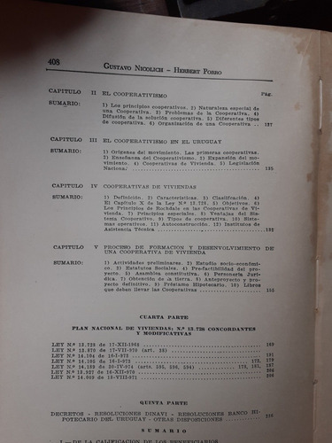 Viviendas En El Uruguay - Plan Nacional- Cooperativas 1975 (Usado)