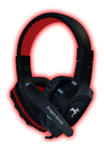 Auriculares Gamer Kolke Champ 32mw Micrófono Cable 2m Color Negro/Rojo
