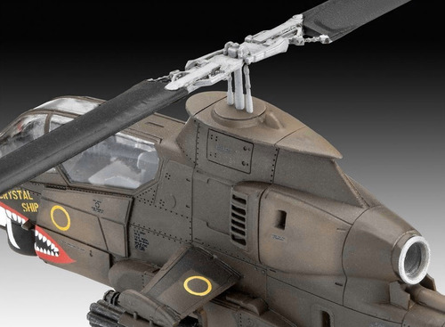 Kit Revell Helicoptero Militar Bell Ah-1g Cobra 1/72 - 04956