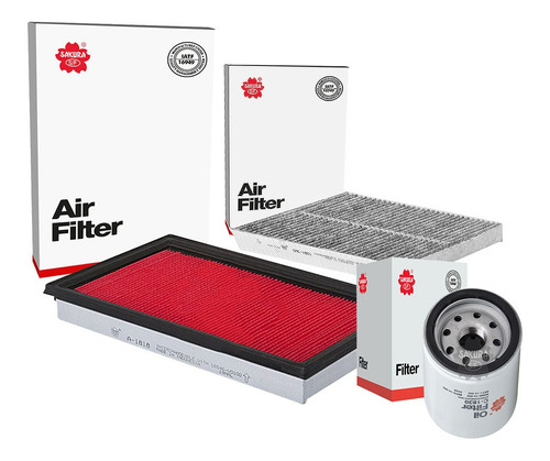 Kit Filtros Aceite Aire Cabina Nissan Sentra 2.0l L4 2000