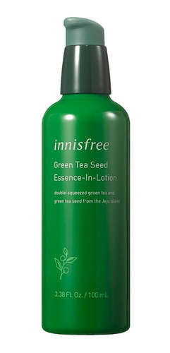 Esencia Y Loción Té Verde 100ml Innisfree Cosmética Coreana