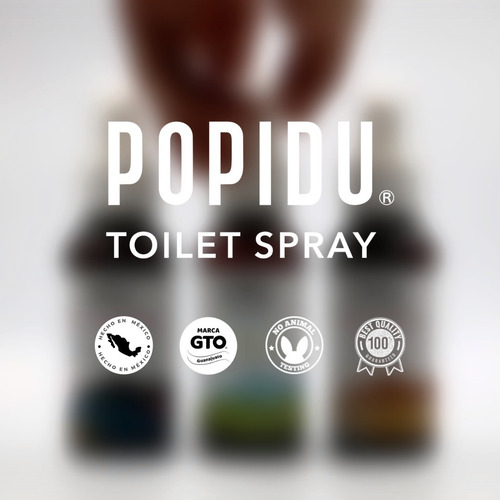 Imagen 6 de 6 de Spray Aromatizante Baño Wc Popidu Elimina Mal Olor 4pack