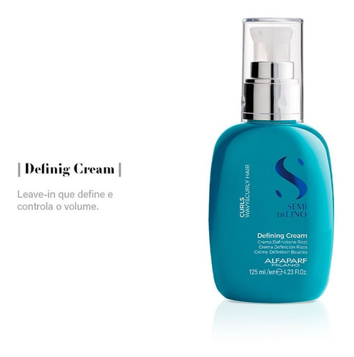 Creme Definição De Cachos Alfaparf Semi Di Lino Curls 125ml