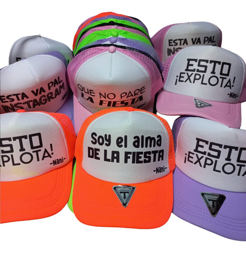 Gorro Trucker Personalizado 25 Unidades