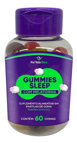 Gummies Sleep - Melatonina Em Gomas* Sabor Sortidos