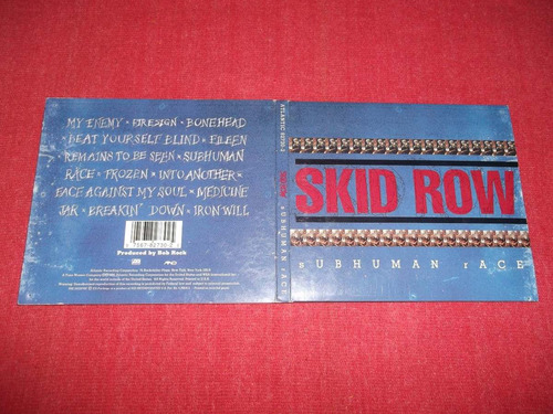 Skid Row - Subhuman Race Cd Digipack Usa Ed 1995 Mdisk