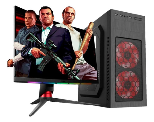 Imagen 1 de 7 de Pc Armada Amd Dual Core 240g Ssd 8gb Ram
