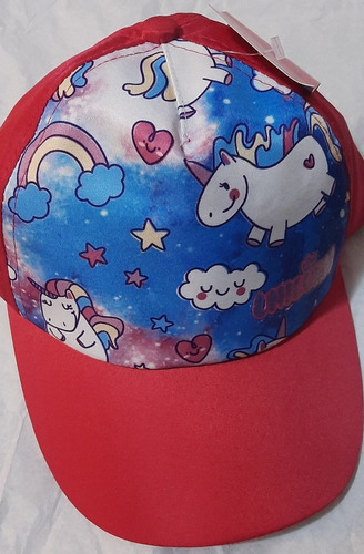 Gorra Unicornio Para Niña