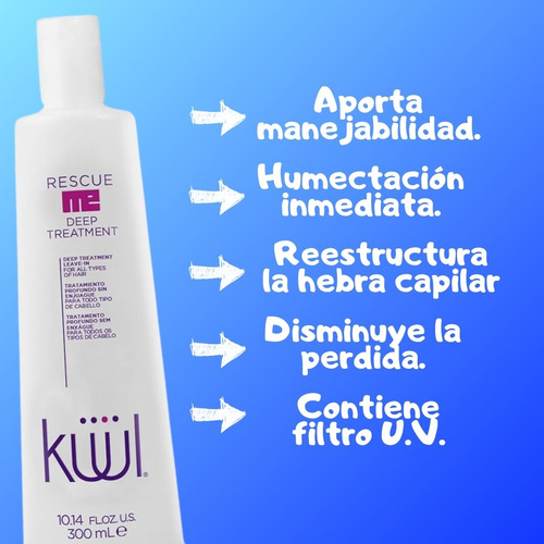 Kit Mix Reconstructivo Bifasico+ Tratamiento+ Shampoo