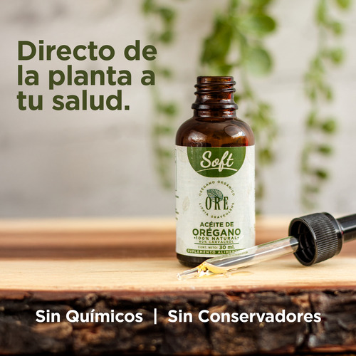 Ore, Aceite De Orégano Soft 30ml