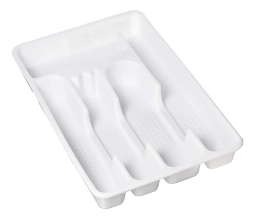 Rubbermaid 2919rdwht - Bandejas Para Cubiertos (6 Unidades)