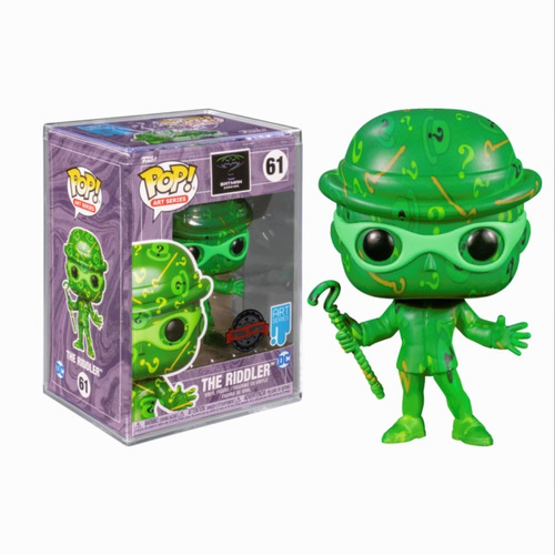 Figura The Riddler Funko Pop Art Series Edición Especial